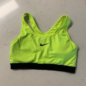 Nike Neon Green Sports Bra